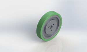 150x30mm AGV Wheel