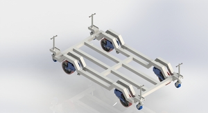 Equipment Support Platform Chassis Frame