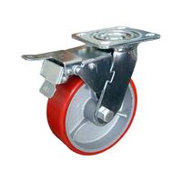 PU on cast iron 6660B-01-PCI Swivel Total lock brake.jpg