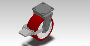 400x200mm 16in 6500kgs Supper Caster