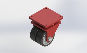200x75mm 免維護(hù)超重型腳輪 3500kgs